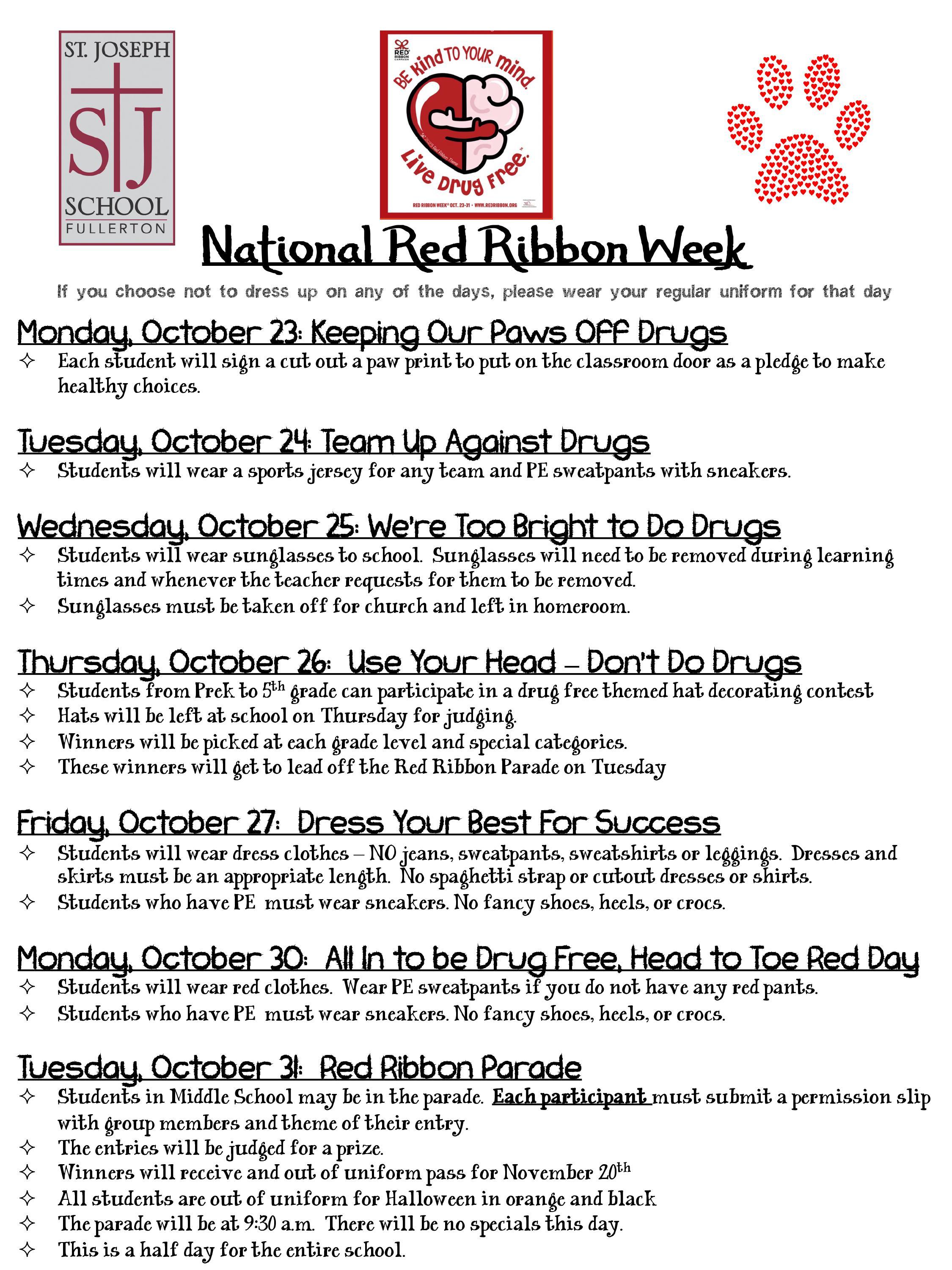 Red Ribbon Campaign  Imperial County Office of Education